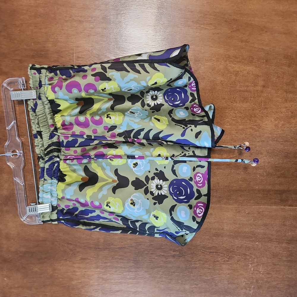 NWT ZARA Floral Drawstring shorts size XS